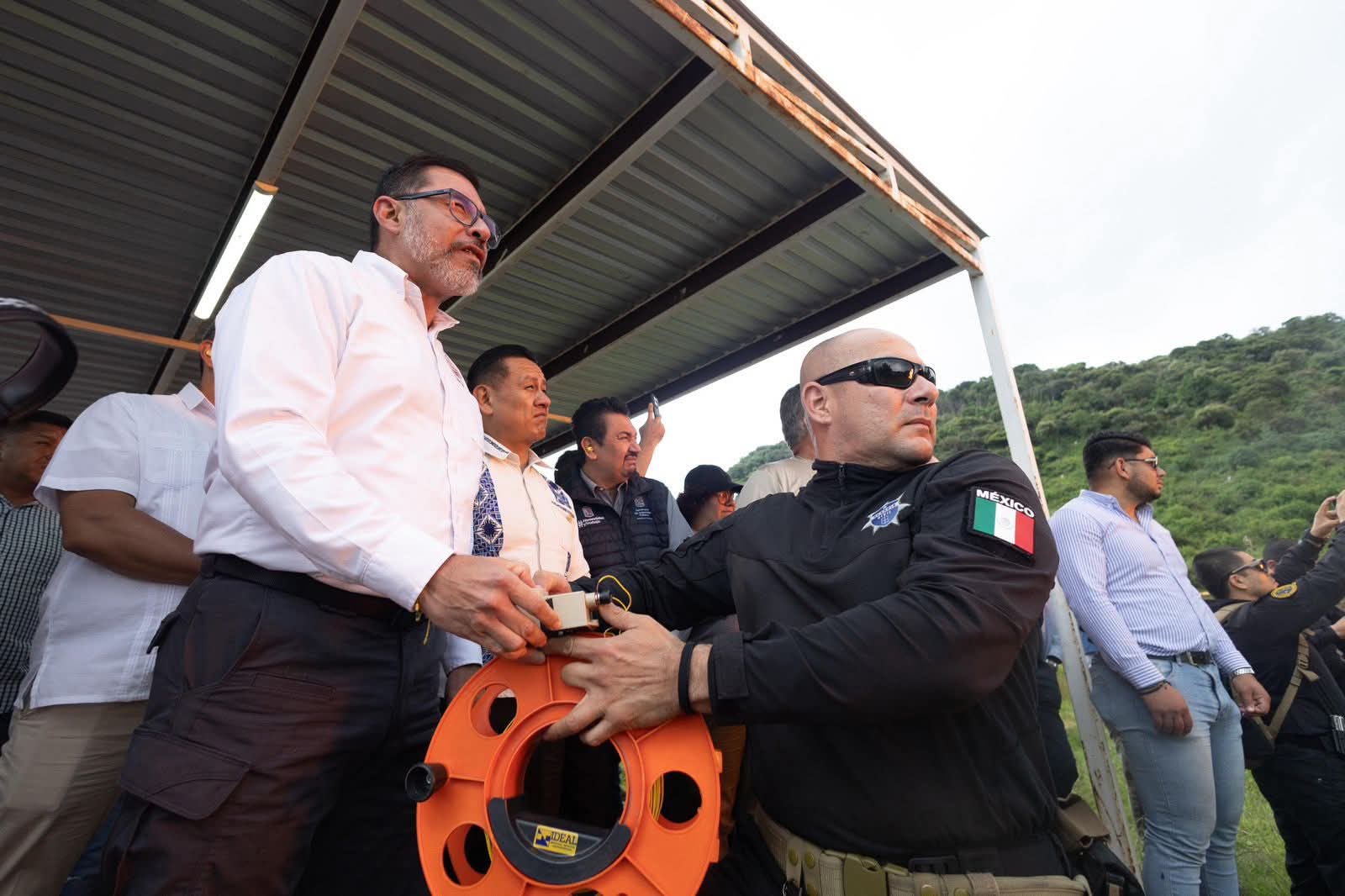 SSP y Embajada de Estados Unidos colaboran en capacitación para manejo de explosivos