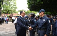 Carlos Soto acompañó a la Guardia Nacional en İzamiento del Lábaro Patrio