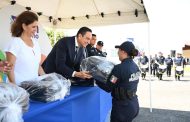 Entregan uniformes a elementos de Seguridad Pública y Tránsito en Zamora