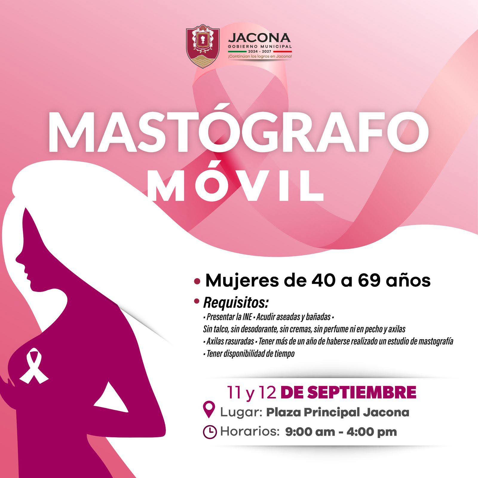 Realizaran en Jacona campaña de mastografias