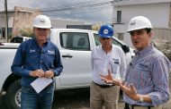 Carlos Soto supervisó obras de colectores Romero de Guzmán, El sauz de Abajo y Rinconada