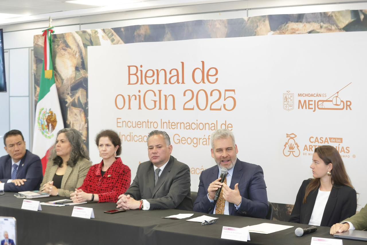 Bedolla y Nieto anuncian encuentro internacional de indicaciones geográficas; fortalecerá economía nacional