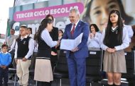 Más de un millón de sueños en marcha; Michoacán va por cuarto ciclo escolar completo: Bedolla