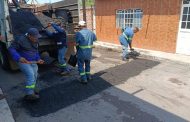 Refuerzan trabajos de bacheo en vialidades de Zamora