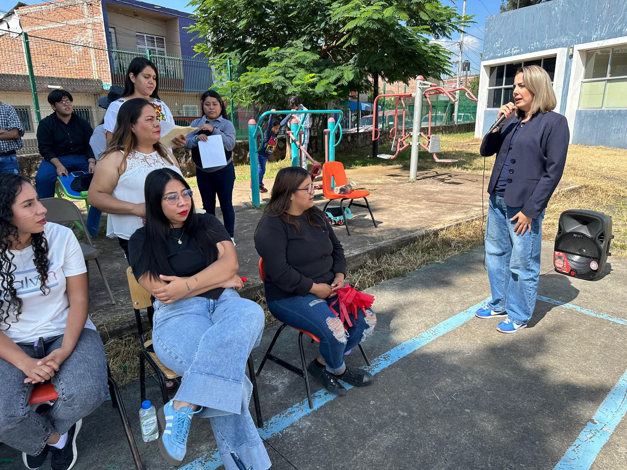 Estudiantes del CONAFE muestran su talento en evento cultural en el CEDECO Jacinto López