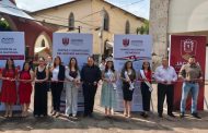Inauguran la exposición de simbolos patrios en Jacona