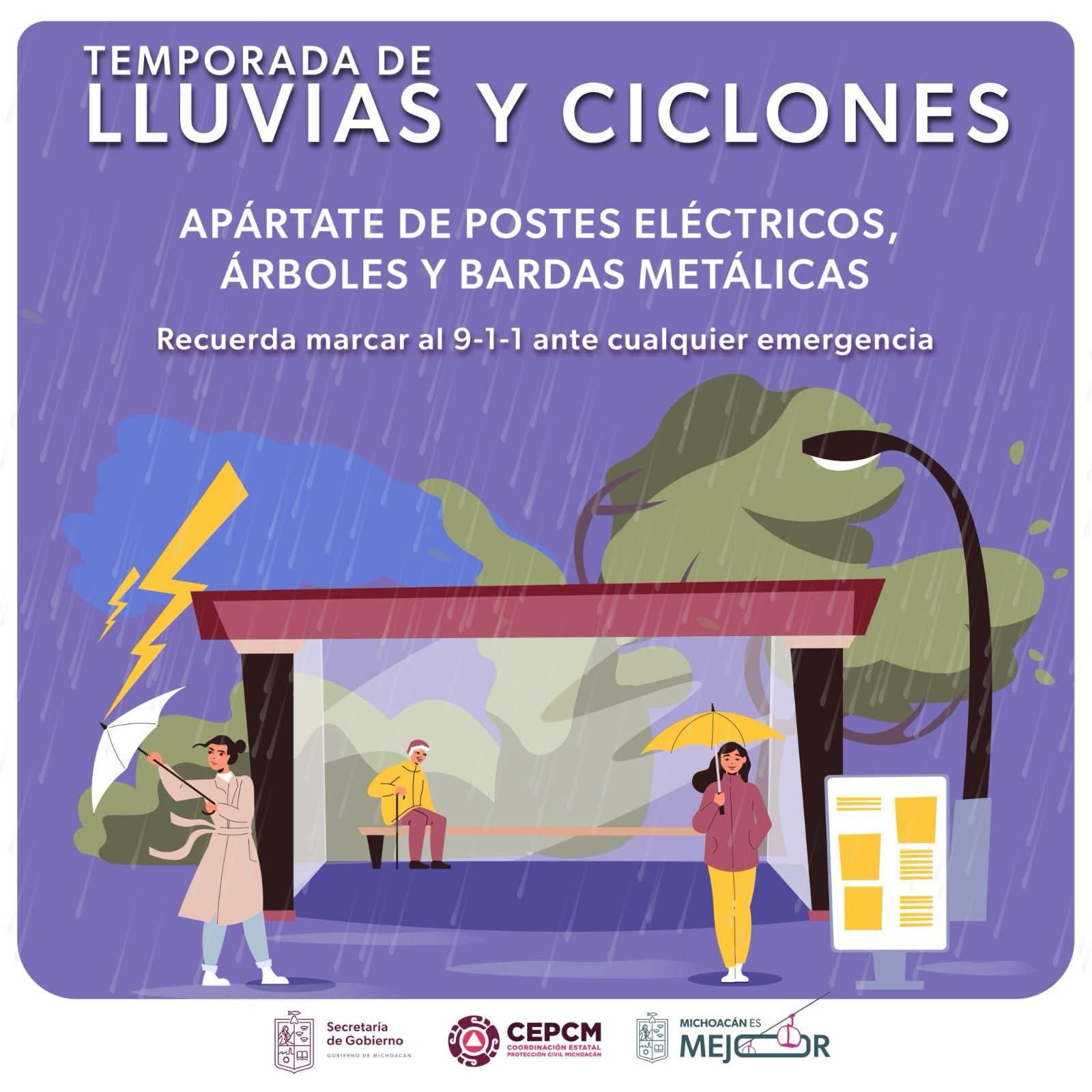 En alerta PC ante formación de la tormenta tropical “Mario”