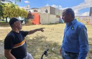 SAPAZ realiza trabajos de limpieza y mantenimiento en Progreso Nacional