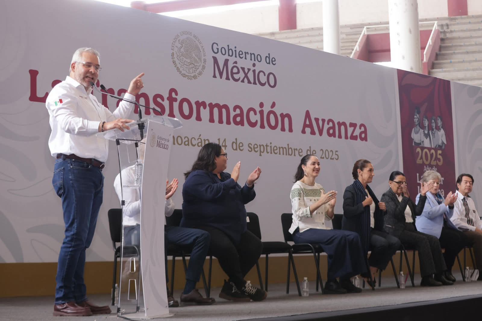 Michoacán avanza en infraestructura y educación con Sheinbaum: Bedolla