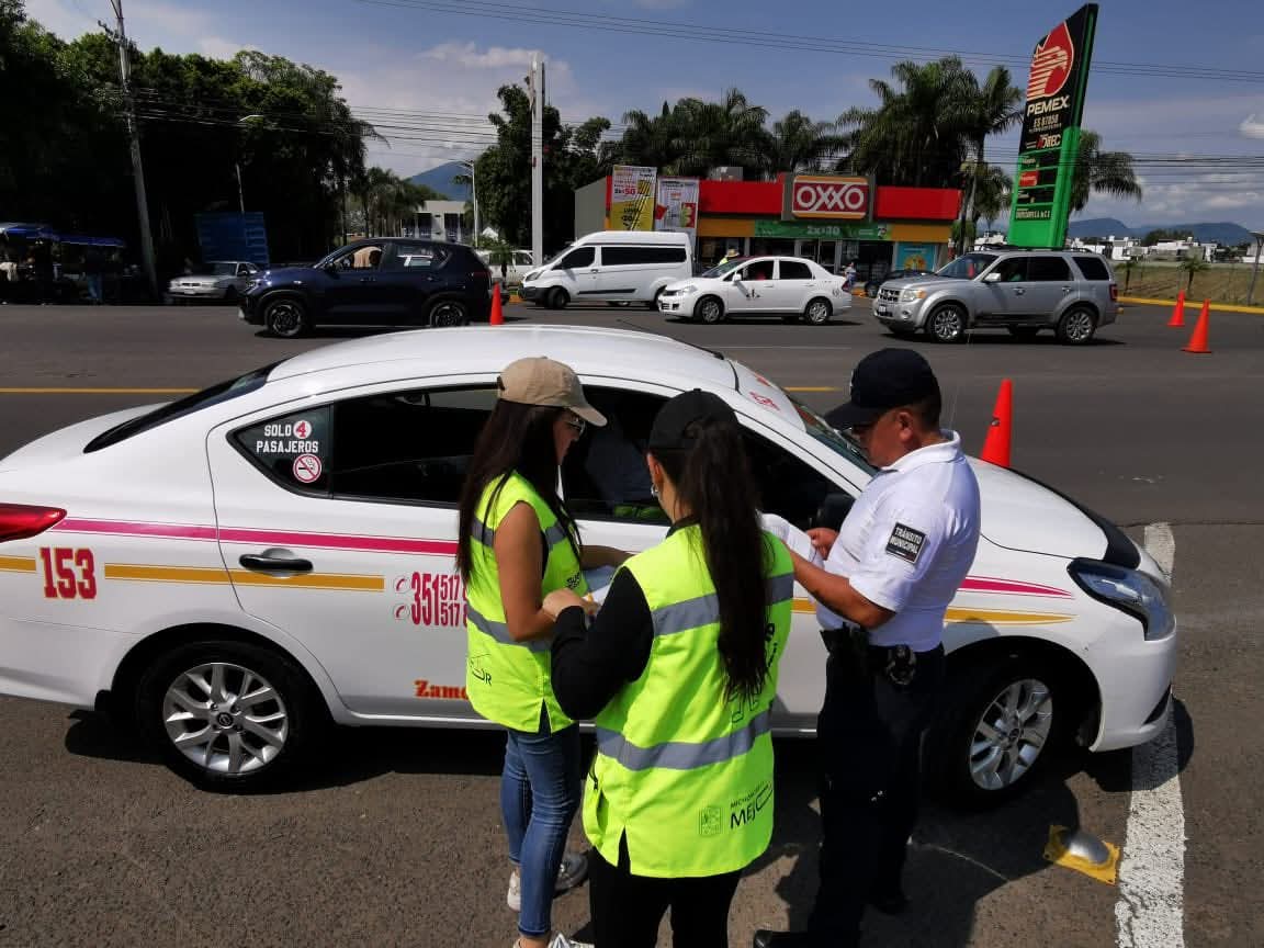 Realizaron Operativo de revisión a transporte público en Zamora