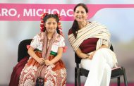 Se fortalecen escuelas indígenas con programas Jalo a Estudiar y Pinto Mi Escuela: Gabriela Molina