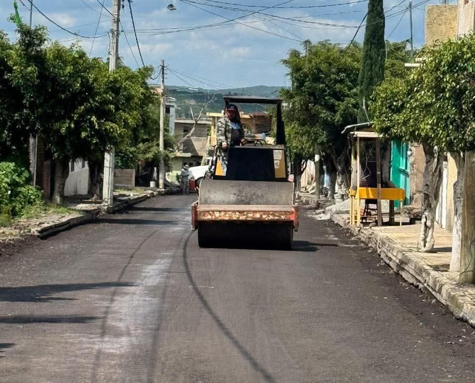 Avanza en un 60 por ciento obra integral en calle Amapola de La Rinconada