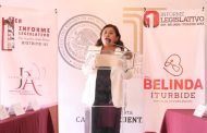 Diputadas Belinda Iturbide y Jaqueline Avilés entregan sus informes legislativos