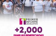 Adriana Campos Huirache cumple y beneficia a más de 2 mil familias en su primer año legislativo