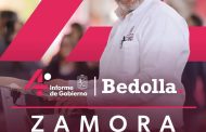 Bedolla rendirá hoy informe regional en Zamora; destacará obra carretera e hídrica