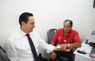 Carlos Soto dio inicio a la campaña de donación de sangre para niños con cáncer