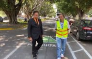 Intervienen calle de Paseo de los Laureles en La Nueva Luneta