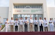 Bedolla inaugura hospital comunitario del IMSS Bienestar en Maruata