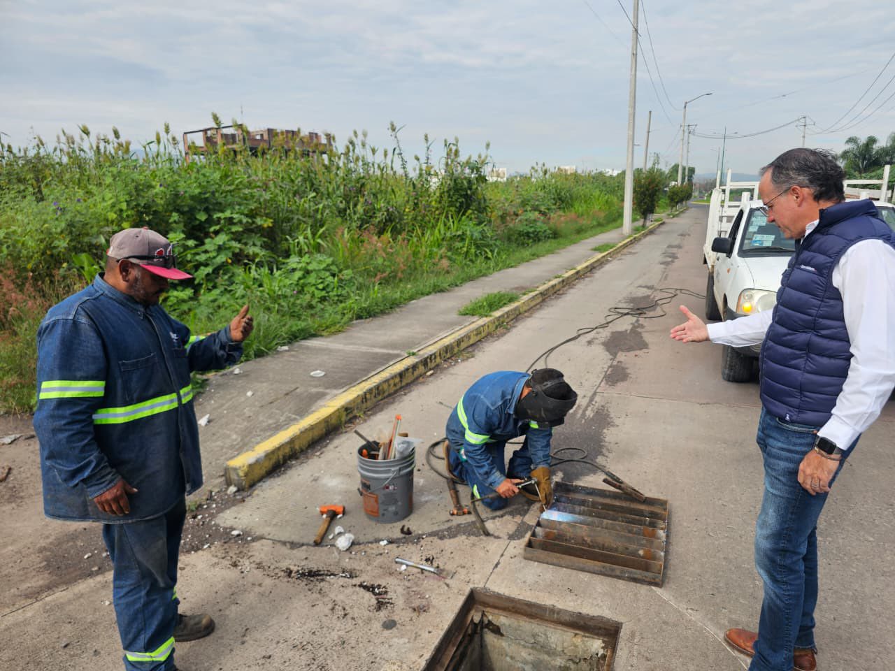 SAPAZ refuerza mantenimiento de infraestructura hidráulica durante temporada de lluvias