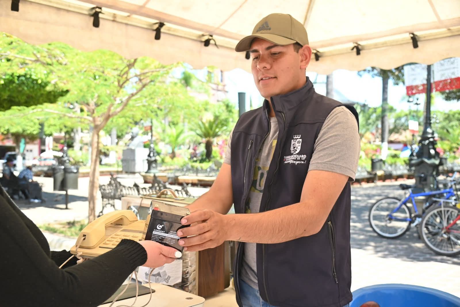 ARRANCA CAMPAÑA DE RECOLECCIÓN DE RESIDUOS ELECTRÓNICOS EN TANGANCÍCUARO.