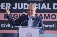 Inaugura Bedolla salas regionales judiciales en Zamora; se acerca la justicia a 637 mil habitantes