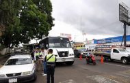 Refuerzan ordenamiento del transporte público y motociclistas en Zamora