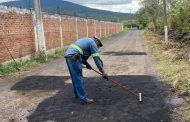 Gobierno de Zamora refuerza el Programa de Mantenimiento a Vialidades