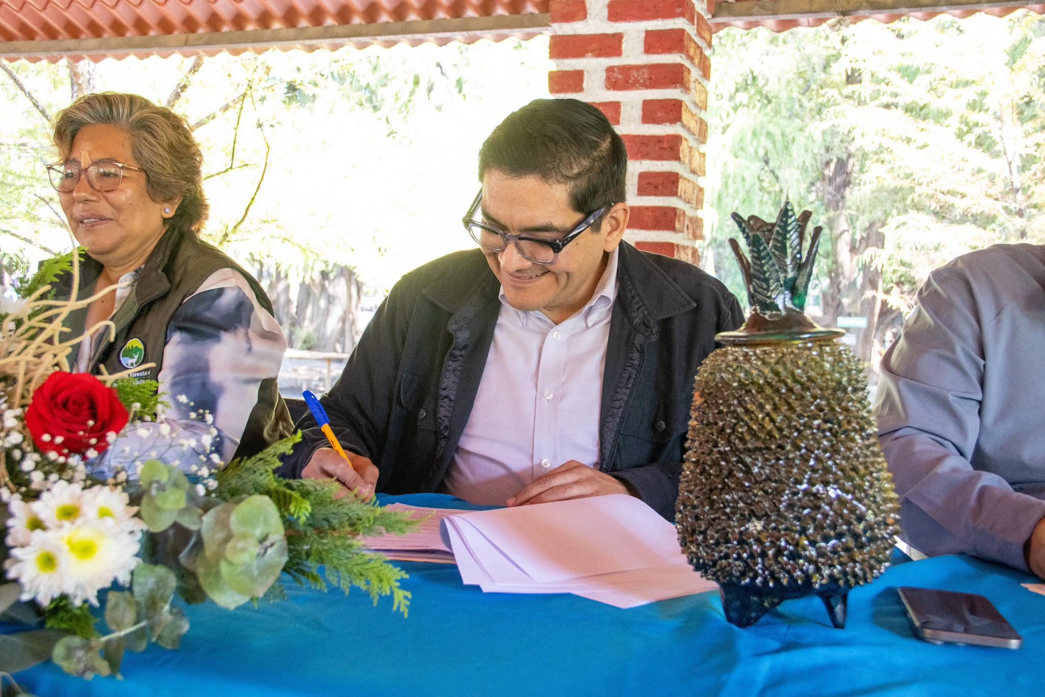 FIRMA TANGANCÍCUARO, CONVENIO PARA LA CONSERVACIÓN Y RESTAURACIÓN DE LA CUENCA DEL RÍO DUERO.