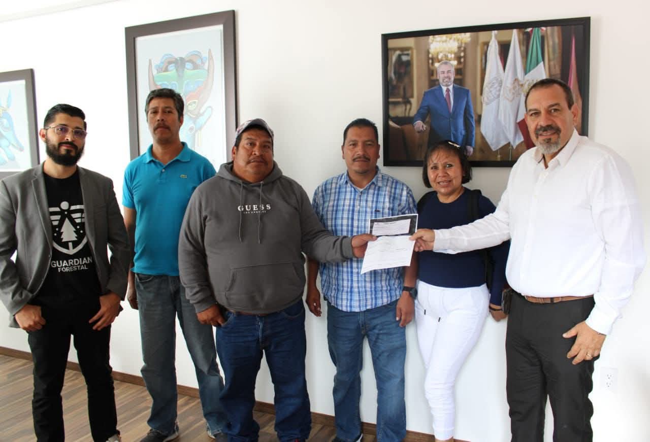 Sicuicho recibe 1.2 mdp para cuidado de sus bosques y detener la deforestación: Secma