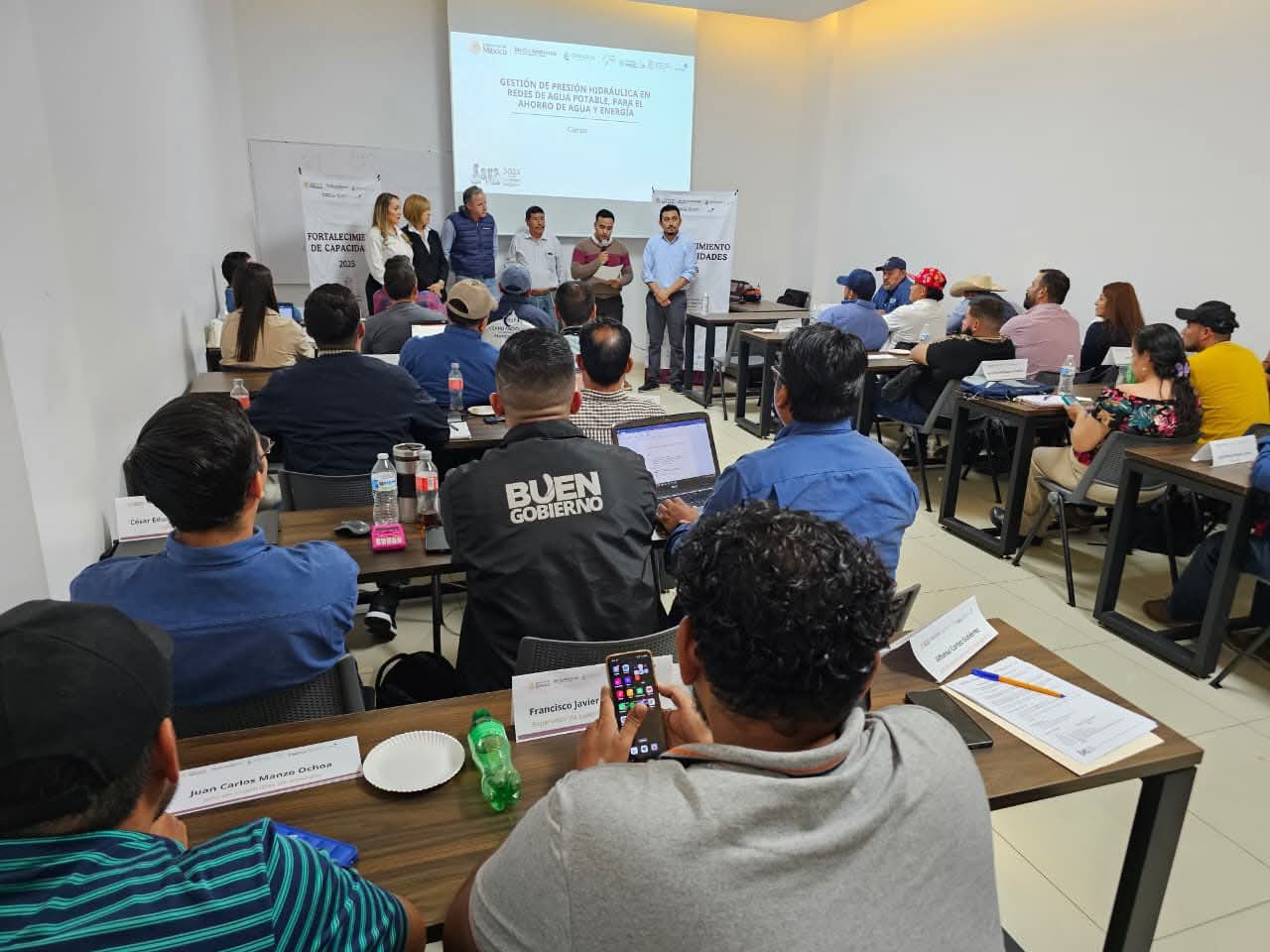 Zamora, fue sede del curso estatal de fortalecimiento de capacidades hidráulicas