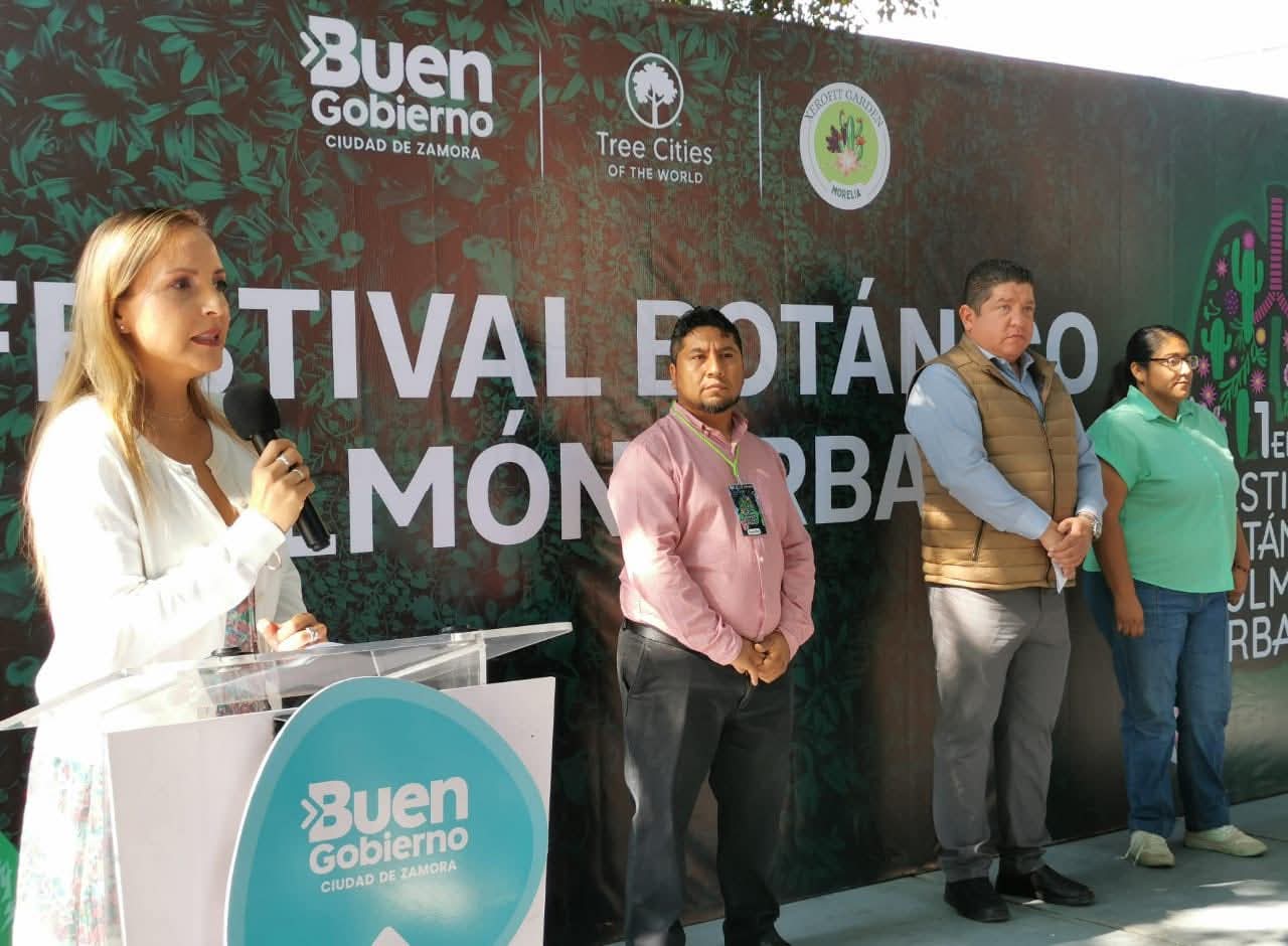 Inauguran Primer Festival Botánico “Pulmón Urbano”