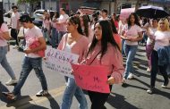 Se realizó Moño Humano y Caminata Rosa