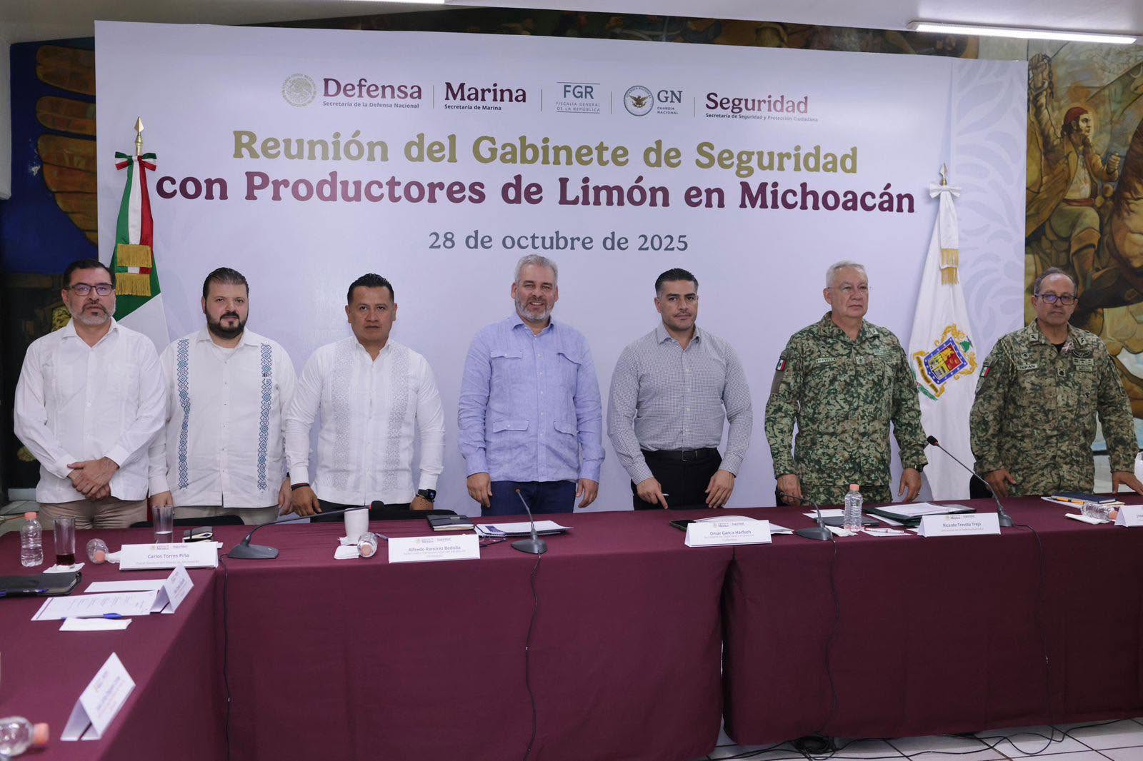 Michoacán listo para recibir a Harfuch y Trevilla para reforzar la seguridad: Bedolla