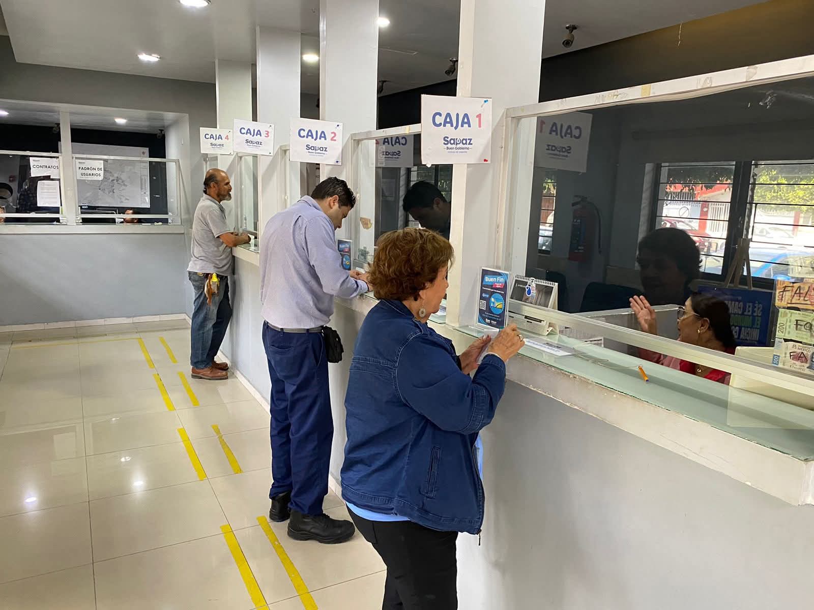 Mantienen aplicación del Buen Fin en SAPAZ; promoción terminará próximo 05 de diciembre