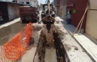 Concluyen sustitución de red de drenaje sanitario en la calle Níquel