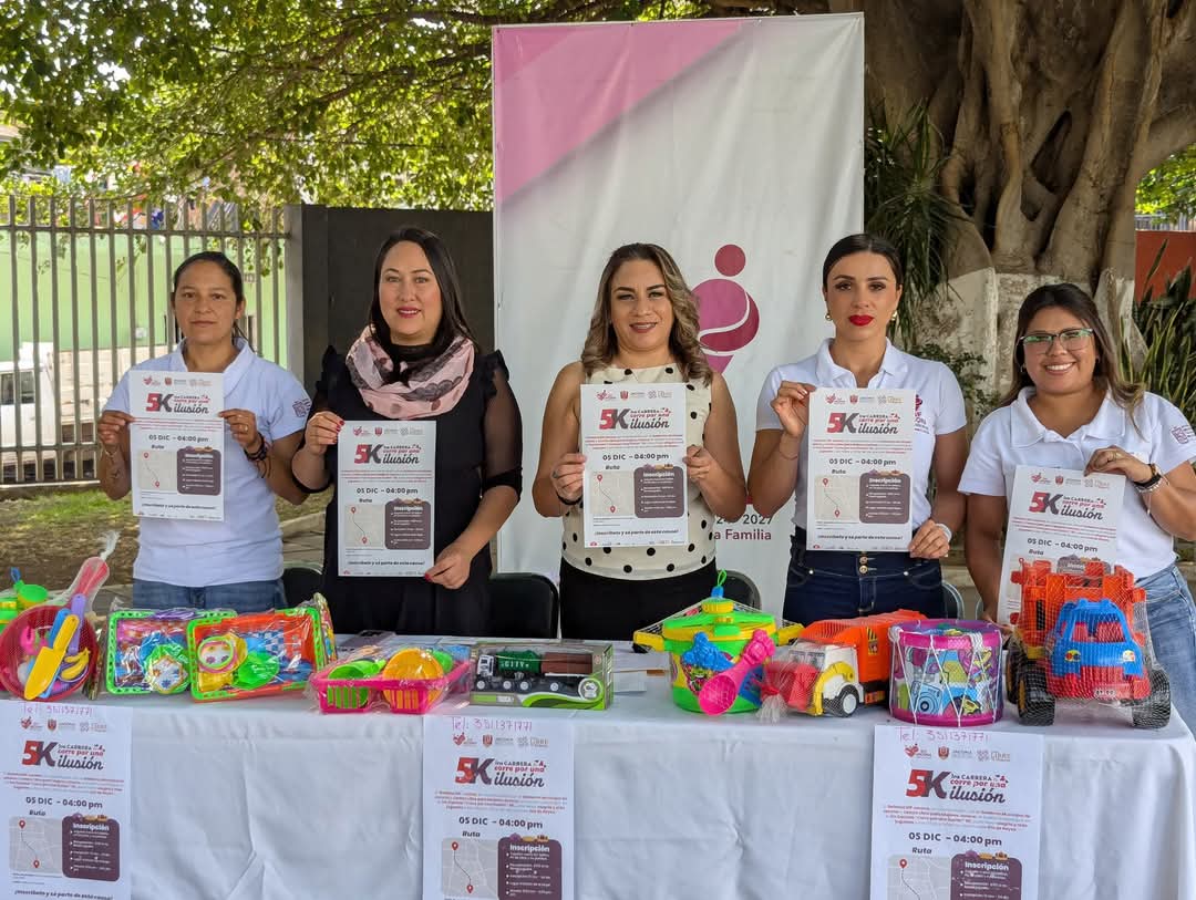 Invitan a inscribirse a la carrera “Corre por una ilusión” 5k; buscan colectar juguetes para los niños jaconenses en Día de Reyes