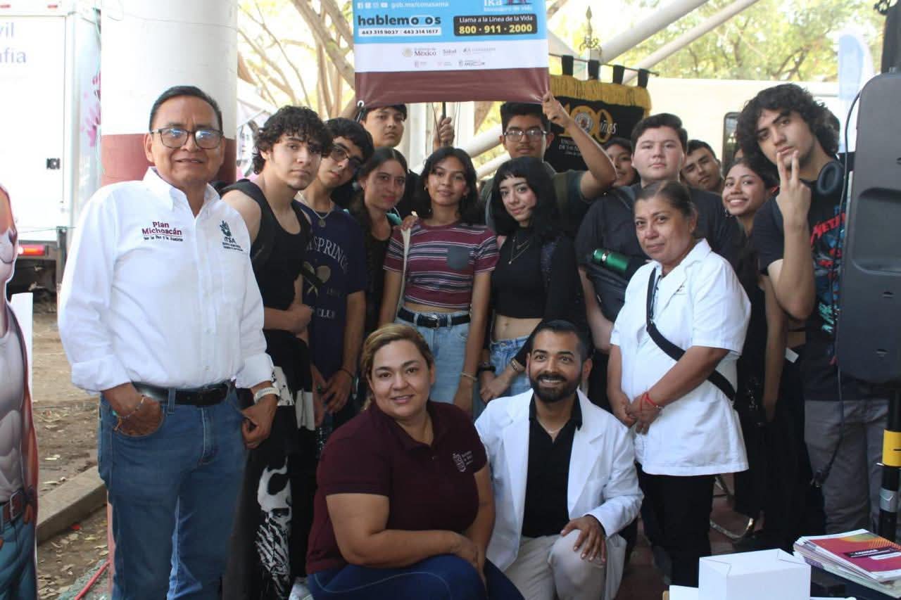 Ferias del Bienestar impulsan oferta educativa para jóvenes con Plan Michoacán