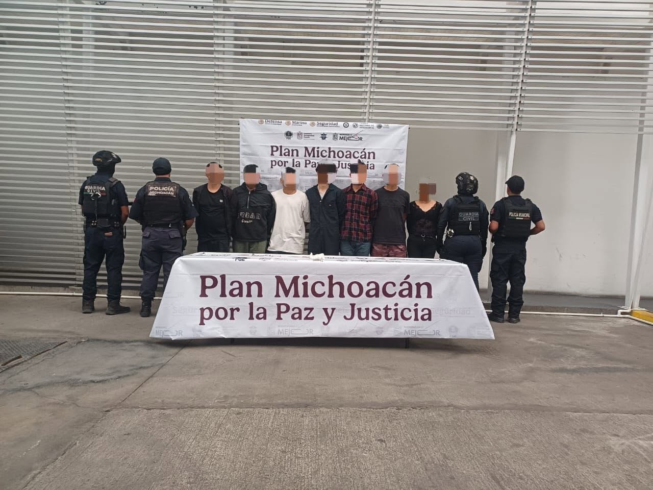 Operativo interinstitucional de seguridad en 11 municipios deja 16 detenidos: SSP