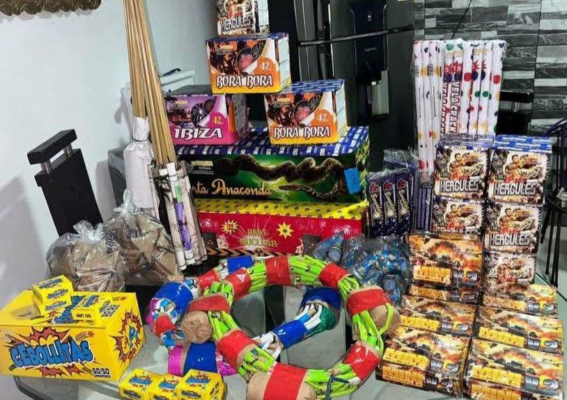 Limitan venta de pólvora a menores de edad en puestos ambulantes