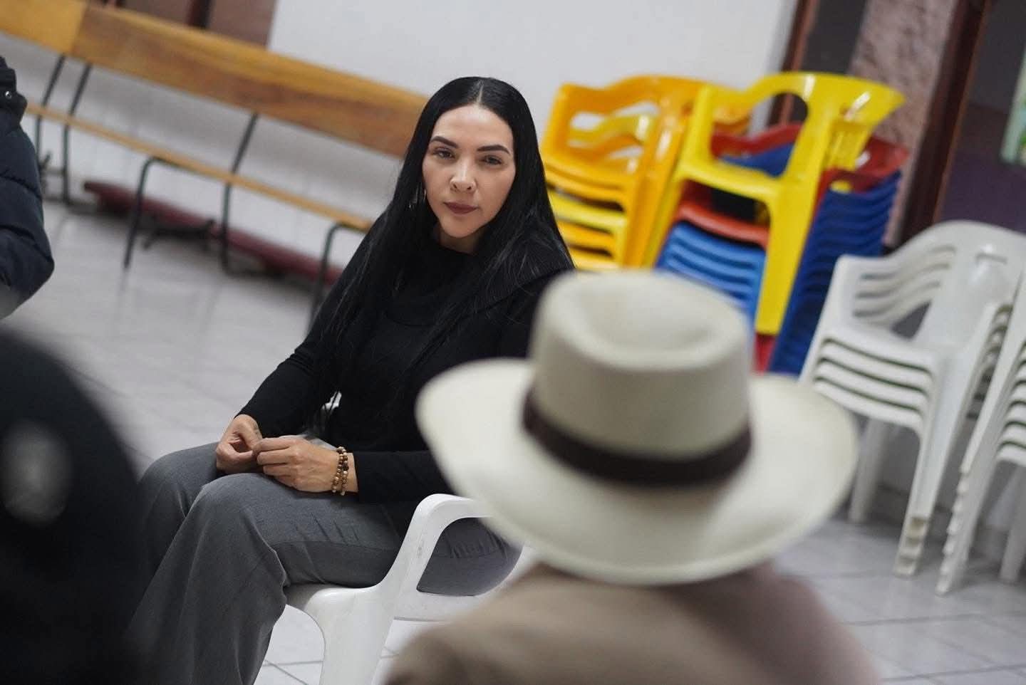 Entrega apoyo y respalda diputada Adriana Campos Huirache a las Fiestas Patronales 2025 de La Planta en Jacona