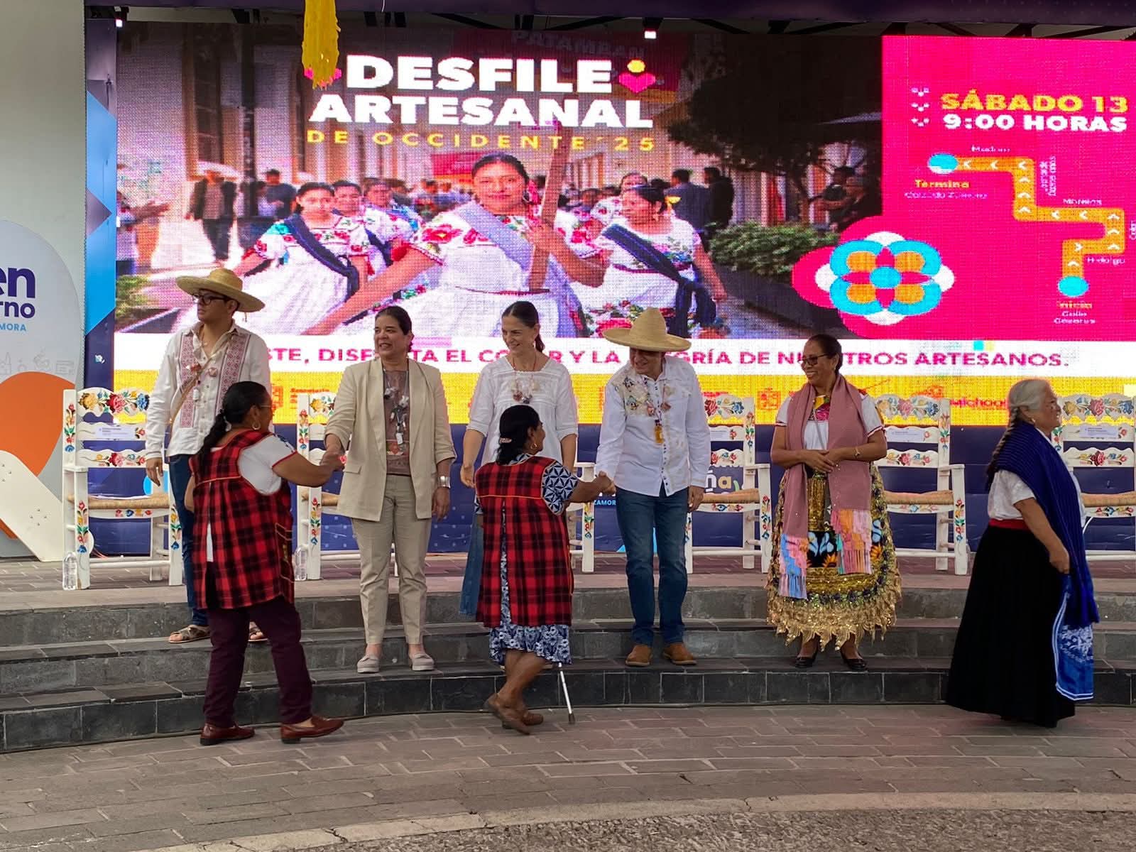 Inauguran Tercera Feria Artesanal de Occidente en Zamora