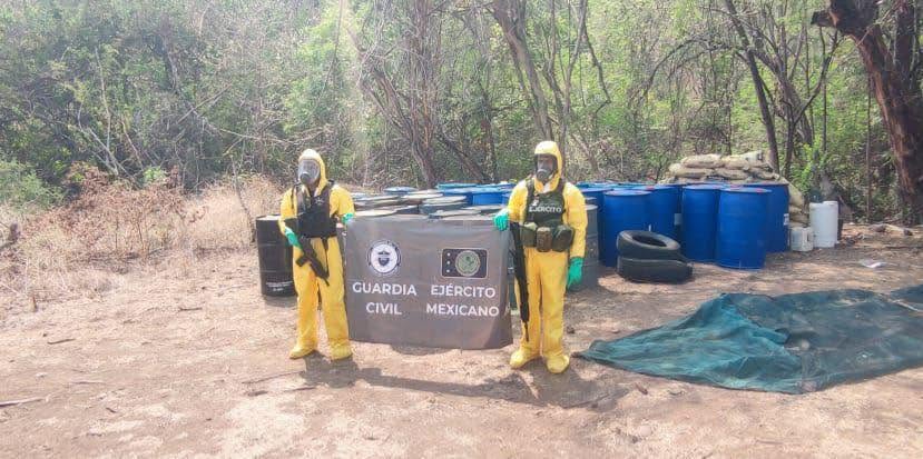 Guardia Civil decomisó en 2025 más de 8 toneladas de droga