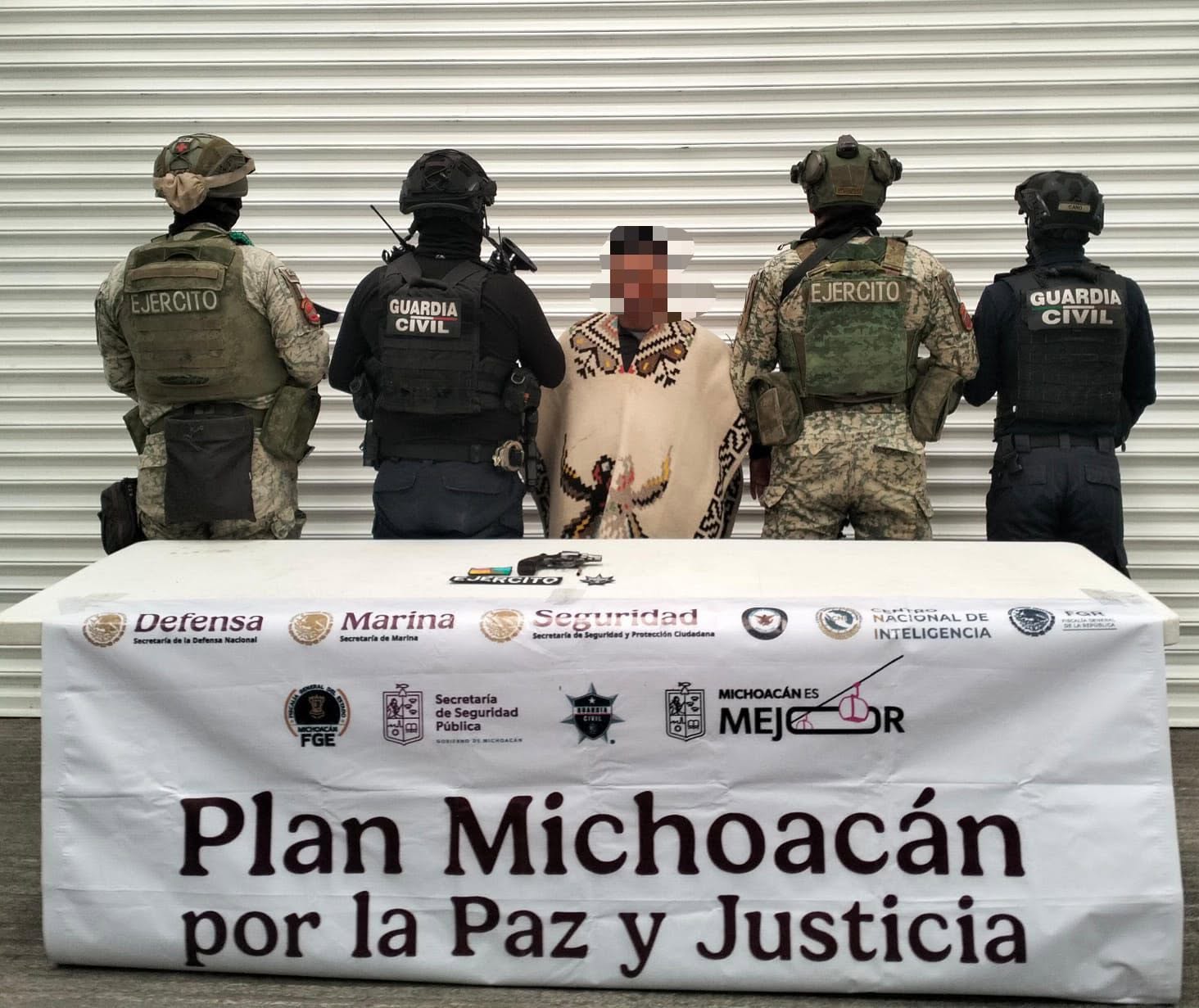 Durante los primeros días del 2026, 7 detenidos y tres armas de fuego aseguradas: SSP