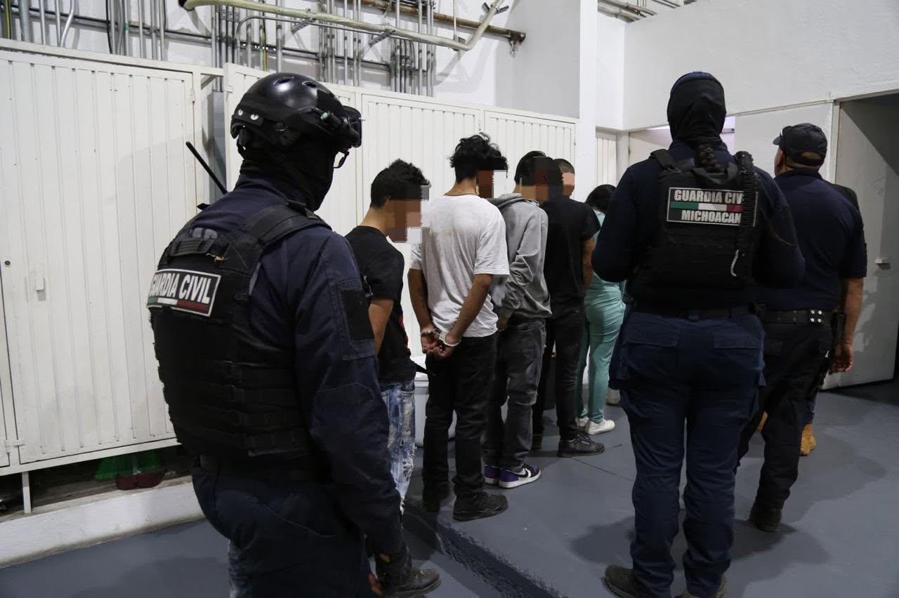 Detenidas en Michoacán más de 400 personas en 2025 por homicidio doloso: SSP