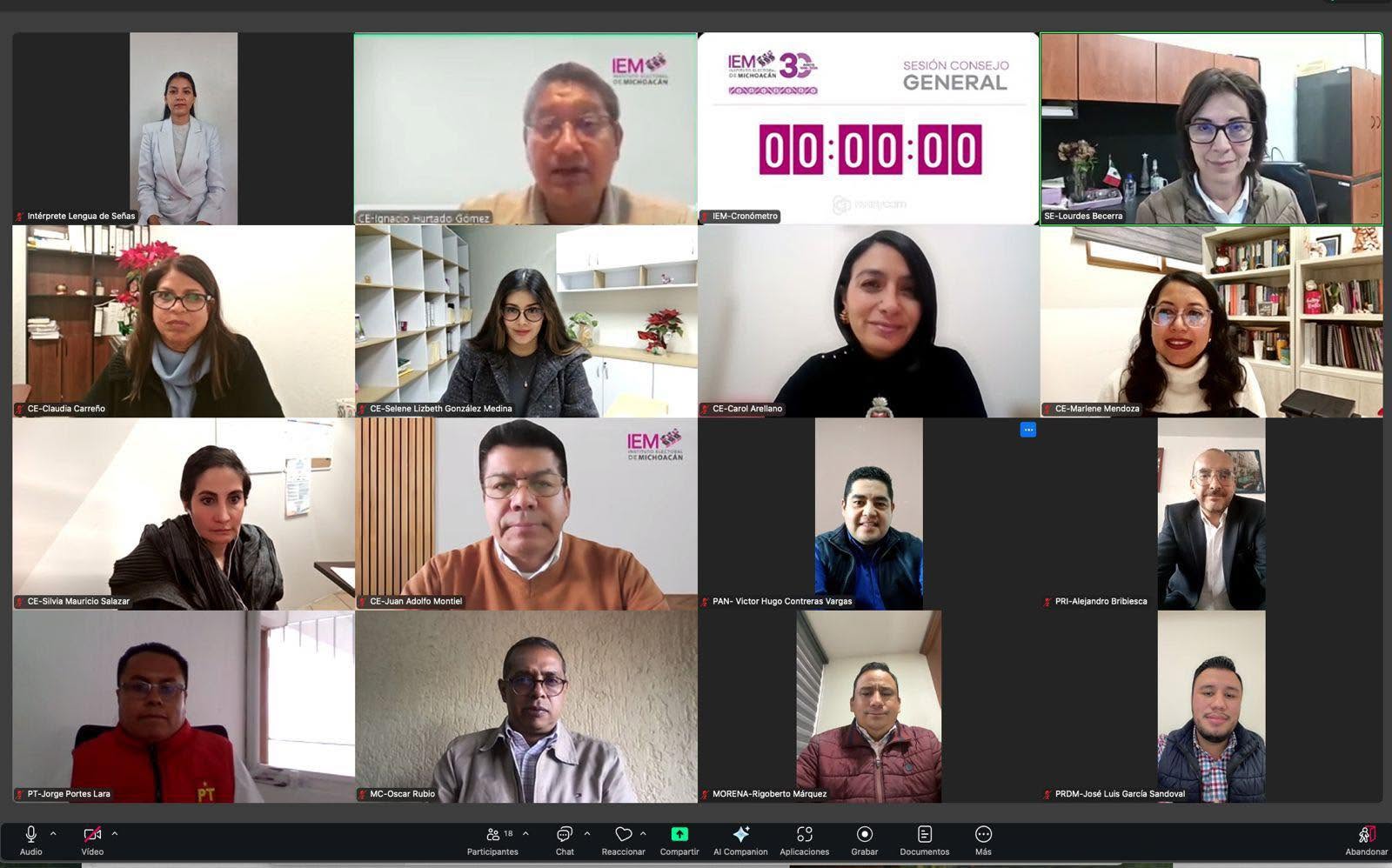 APRUEBA IEM FINANCIAMIENTO PÚBLICO A PARTIDOS POLÍTICOS PARA 2026