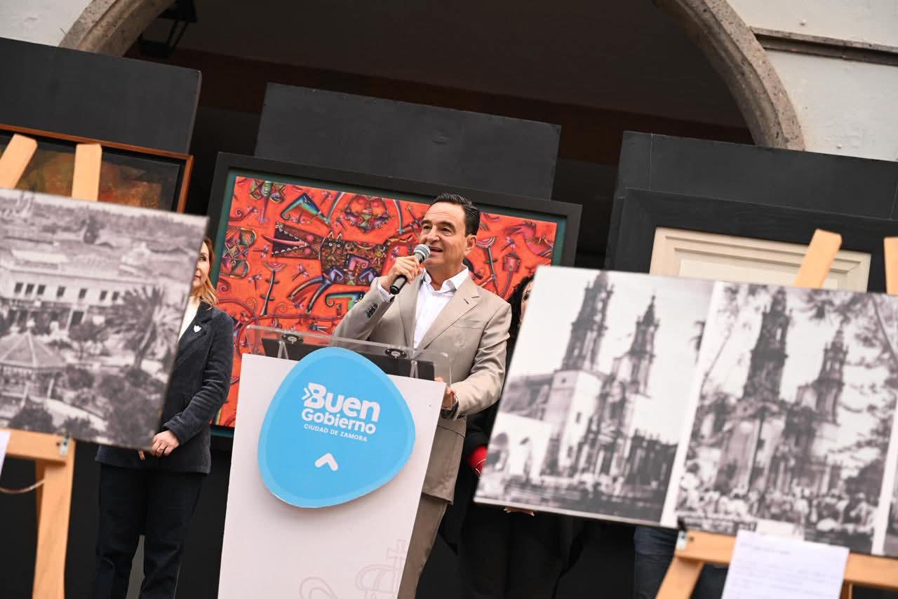 Carlos Soto dio inicio a los festejos por el 452 Aniversario de la Fundación de Zamora