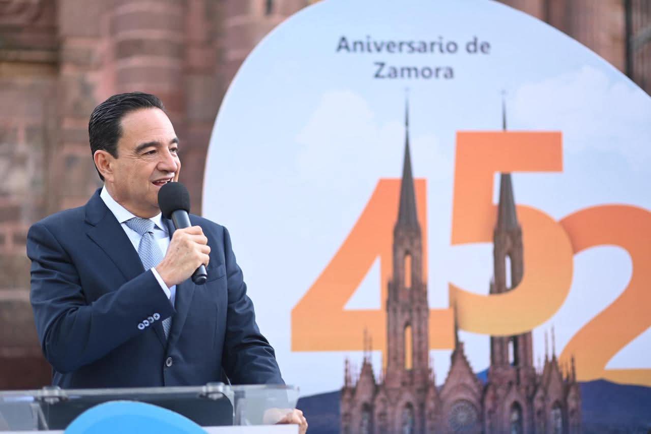 Conmemoraron 452 Aniversario de la Fundación de Zamora