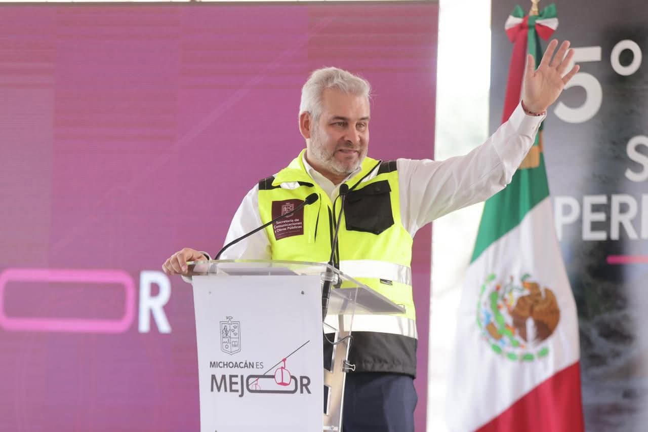 Inversión pública generó en 2025 más de 21 mil empleos en Michoacán: Bedolla