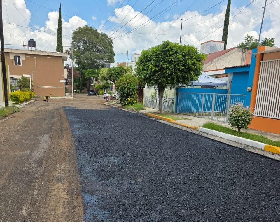 Rehabilitaron calle Circuito de los Tenistas Oriente en Villa Olímpica