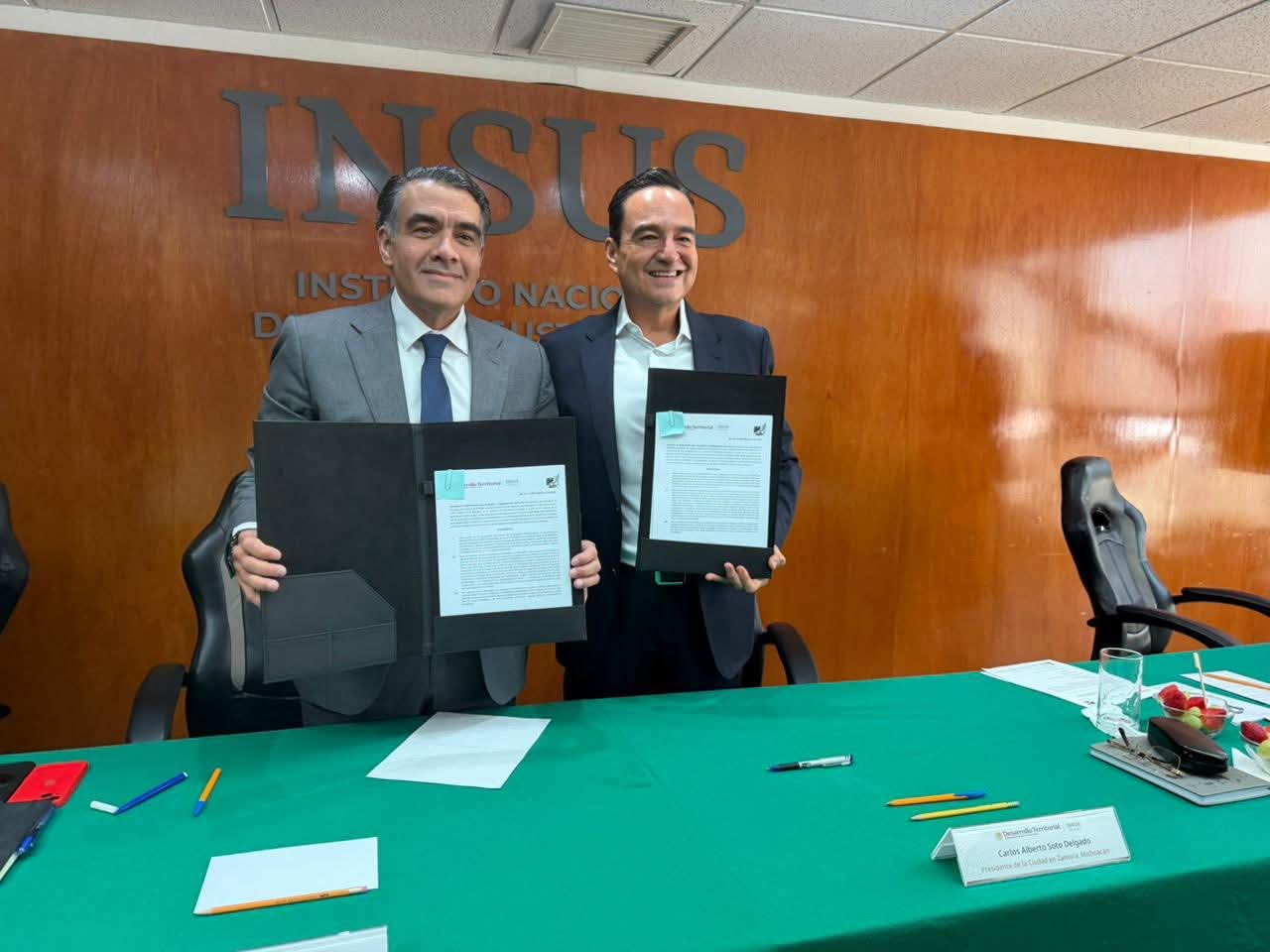 Carlos Soto continúa gestionando benéficios para las y los Zamoranos